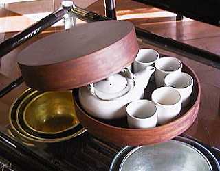 Tea Set - Tobacco